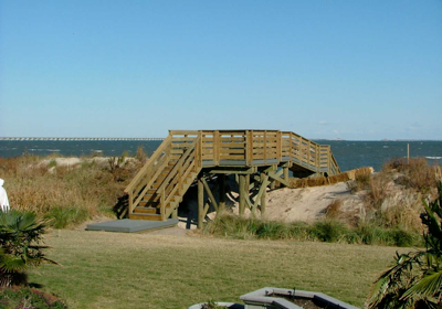 beach access ramp
